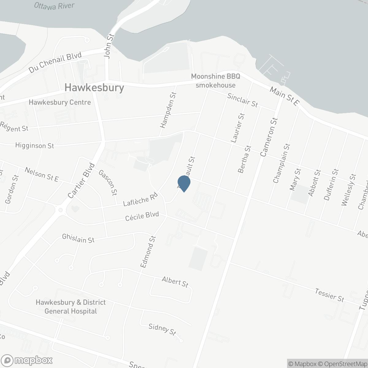 583 THERIAULT STREET, Hawkesbury, Ontario K6A 1Z5